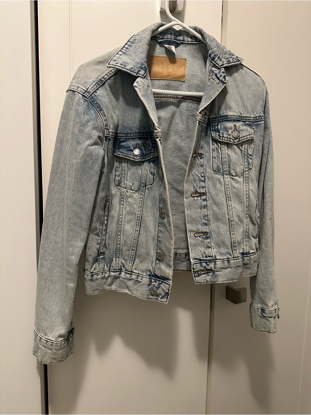 Light Blue Women's Denim Jacket by